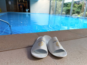 Papuci zona SPA Ramada Plaza Craiova hotel business